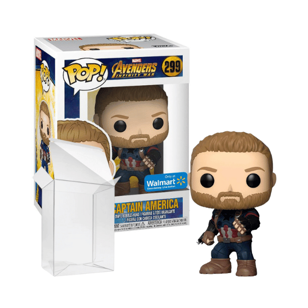 Funko Pop! Marvel: Avengers - Captain America #299 Exclusive [Boxconditie 7/10]