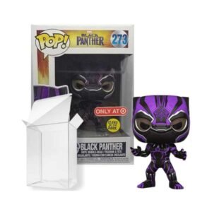 Funko Pop! Marvel: Black Panther - Black Panther #273 Target Exclusive Glow in the Dark [Box conditie 7/10]