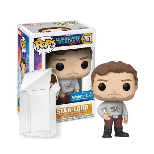 Funko Pop! Marvel: Guardians of the Galaxy - Star Lord #261 Walmart Exclusive [Box conditie 6.5/10]