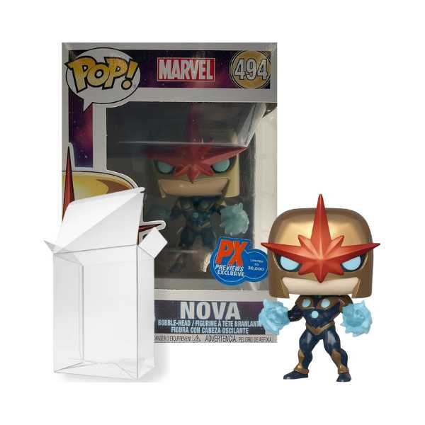 Funko Pop! Marvel - Nova #494 PX Exclusive to 30.000 Exclusive [Box conditie 7.5/10]