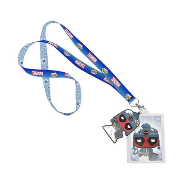 Funko Pop! Marvel: Snow Day Deadpool Keycord with Keychain