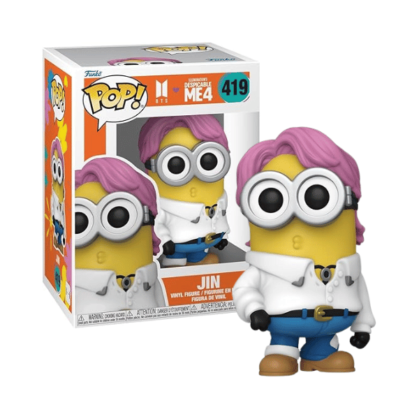 Funko Pop! Rocks: Minions x BTS - Jin #419