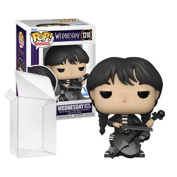 Funko Pop! Television Wednesday - Wednesday with Cello #1310 Funko Exclusive