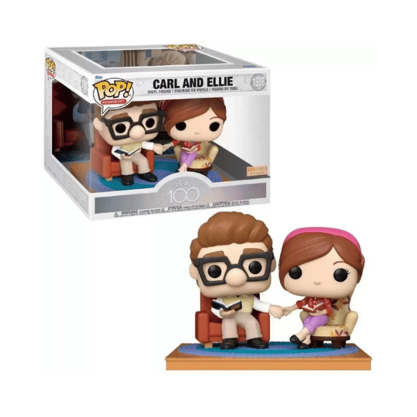 Funko Pop! Up (2009) - Carl & Ellie Disney 100th Pop! Moment Boxlunch