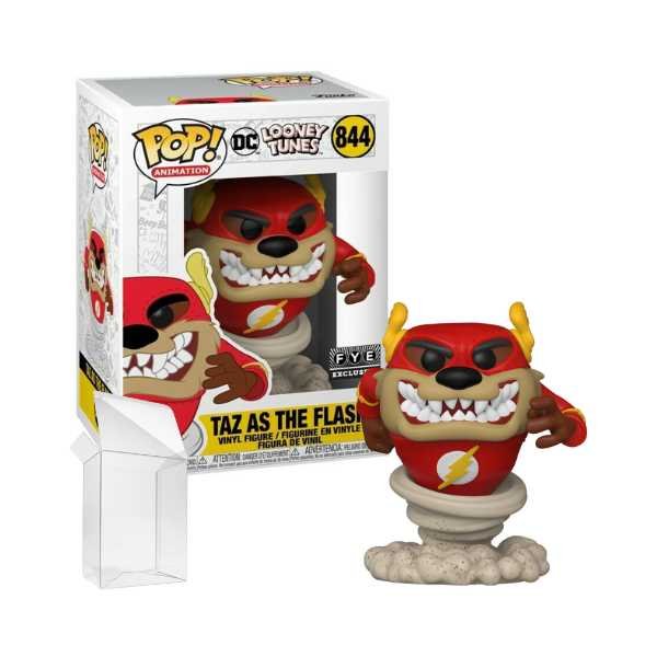 Funko Pop! Animation: Dc Looney Tunes - Taz as The Flash #844 Fye Exclusive [6.5/10]