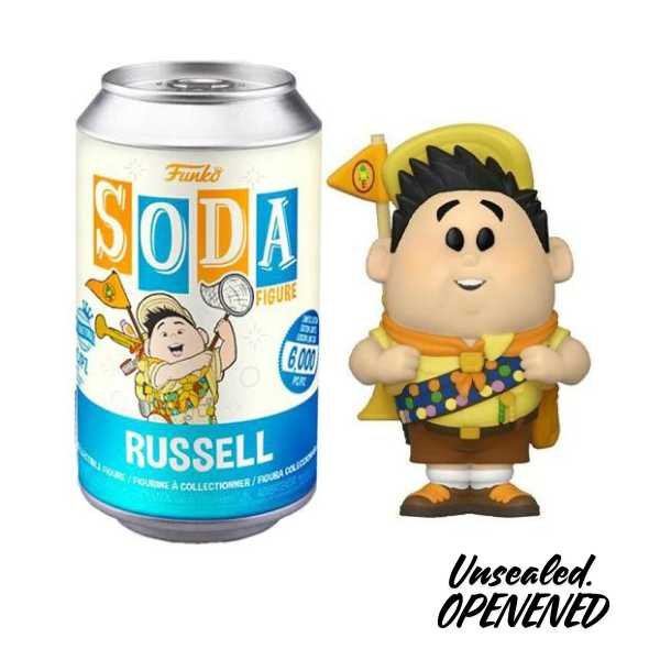 Funk Soda! Disney UP - Russel Unsealed Openened