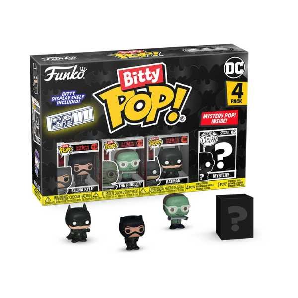 Funko Bitty Pop! DC: Batman 85Th Anniversary - 4 Pack - Selina Kyle - The Riddler - Batman