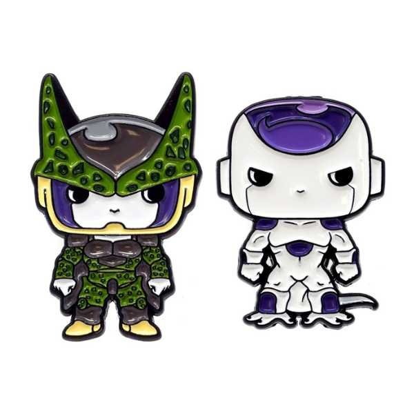 Funko POP! Pins Dragon Ball Z Super Cell and Friez 2-Pack Exclusive