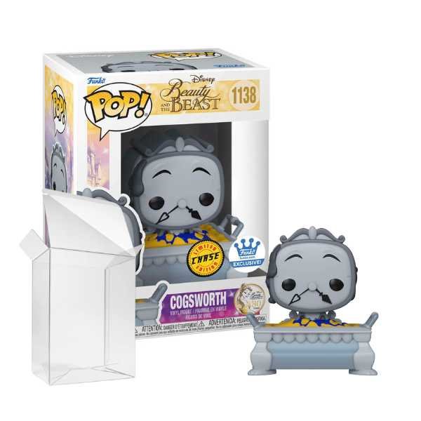 Funko Pop! Disney: Beauty and the Beast - Cogsworth #1138 Exclusive CHASE