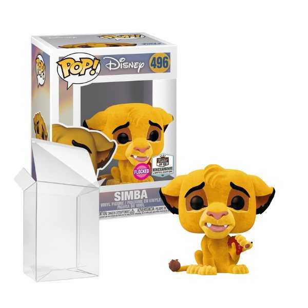 Funko Pop! Disney: The Lion King - Simba #496 Flocked Funko HQ Exclusive