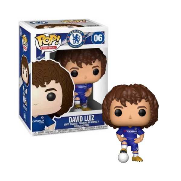 Funko Pop! Football: Chelsea - David Luiz [Box conditie 7/10]