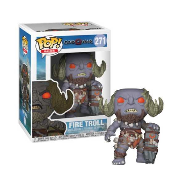 Funko Pop! Games: God of War - Fire Troll #271 [Box conditie 7.5/10]