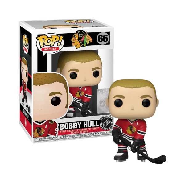 Funko Pop! Hockey: Blackhawks NHL - Bobby Hull #66 [Box condition 7,5/10]