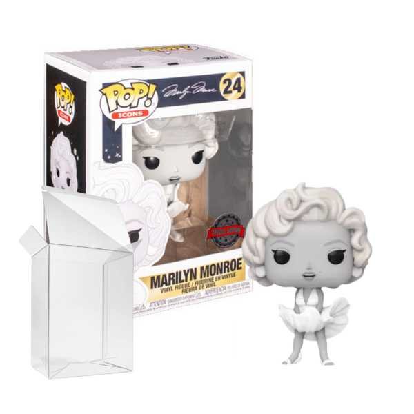 Funko Pop! Icons: Marilyn Monroe (Black & White) #24 Special Edition Exclusive