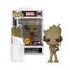 Funko Pop! Marvel: Groot (Gamer) #540 Chase Exclusive