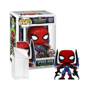 Funko Pop! Marvel: Mech Strike Monster Hunters - Spider-man #997 Glow Chase Special Edition