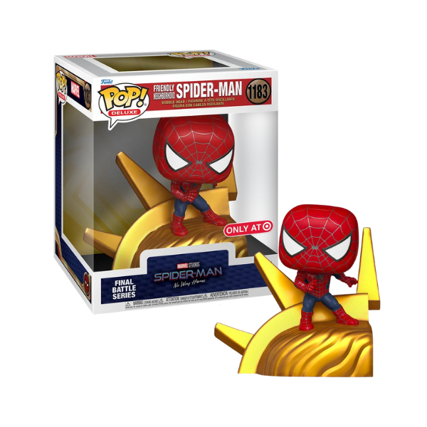 Funko Pop! Marvel: Spider-Man No Way Home - Friendly Neighborhood Spider-Man #1183 Target Exclusive [7.5/10]