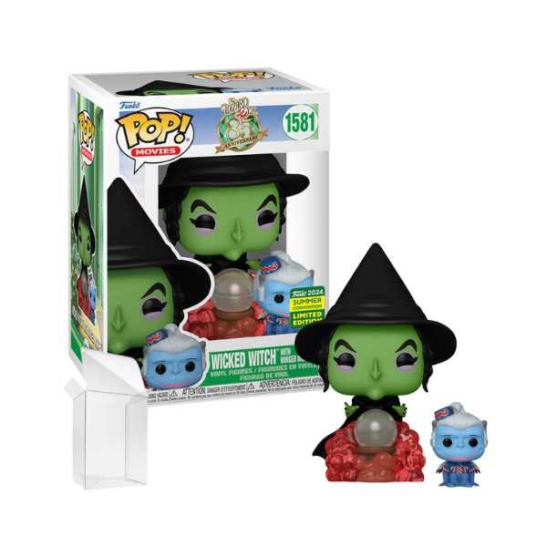 Funko Pop! Movies Wizard Of Oz - Wicked Witch With Winged Monkey #1581 Summer Convention Exclusive