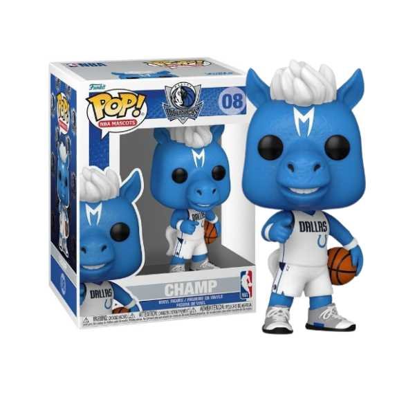 Funko Pop! NBA Mascots - Dallas Mavericks Champ #09