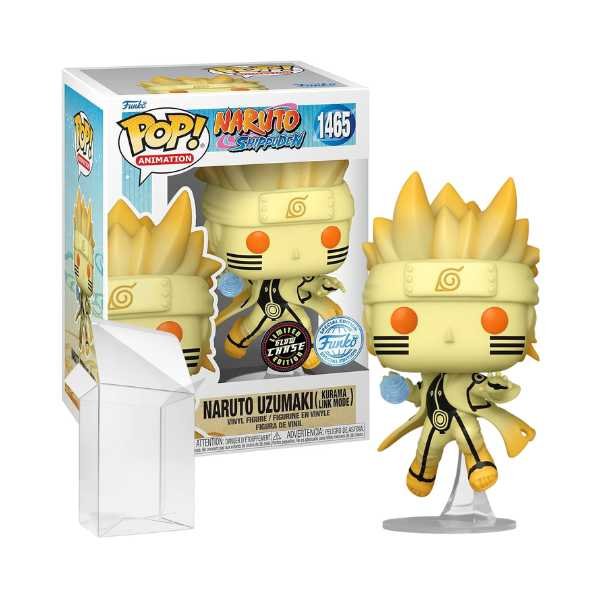 Funko Pop! Naruto Shippuden - Naruto Uzumaki (Kurama Link Mode) #1465 Exclusive CHASE Edition