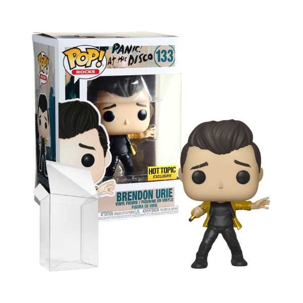 Funko Pop! Rocks: Panic at the Disco - Brendon Urie #133 Hot Topic Exclusive [Box conditie 7.5/10]