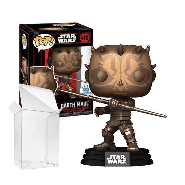 Funko Pop! Star Wars Darkside - Darth Maul #410 Chrome Funko Exclusive