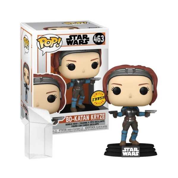 Funko Pop! Star Wars: Mandalorian Bo-Katan (Unmasked) CHASE #463