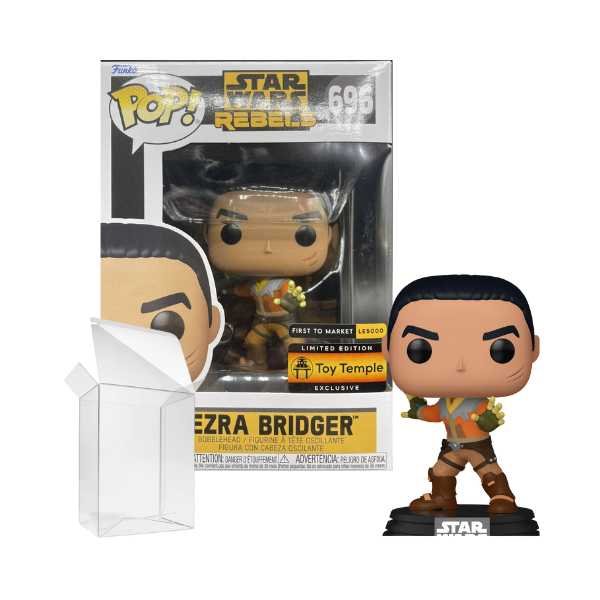 Funko Pop! Star Wars Rebels - Ezra Bridger #696 Toy Temple Exclusive First to market LE5000