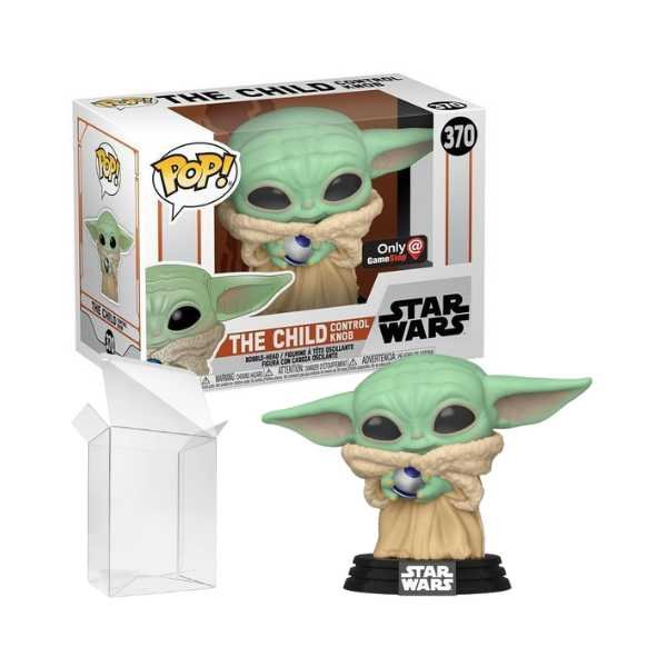 Funko Pop! Star Wars: The Cild Control Knob #370 Gamestop Exclusive