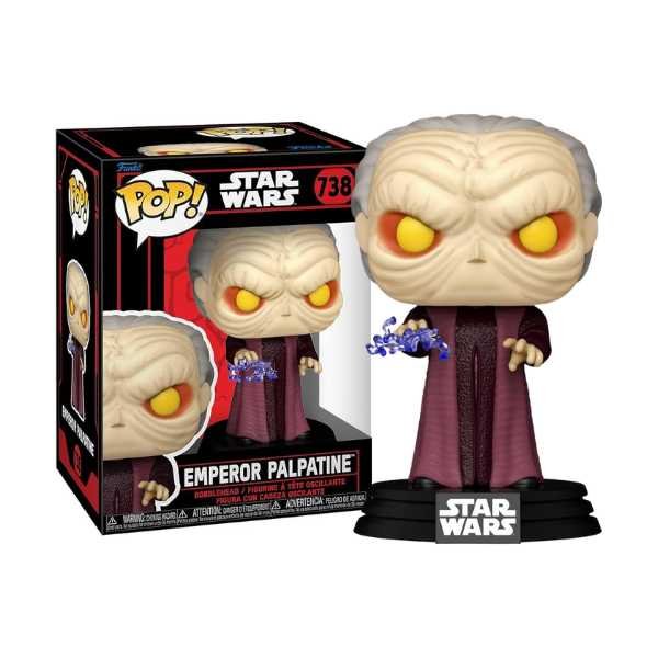 Funko Pop! Star Wars_ Darkside - Emperor Palpatine #738