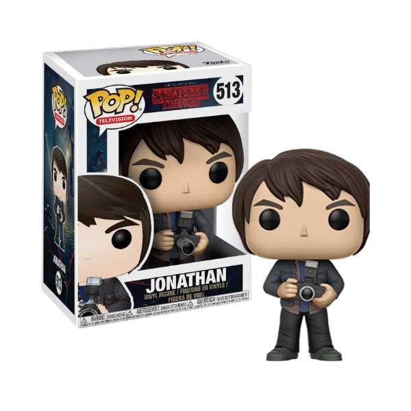 Funko Pop! Television: Stranger Things - Jonathan #513 [Box conditie 6/10]