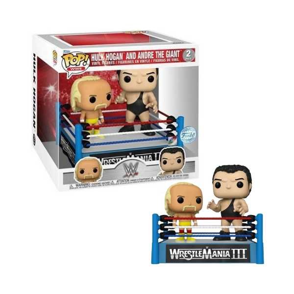 Funko Pop! WWE - Hulk Hogan and Andre the Giant (2 Pack) Special Edition Exclusive