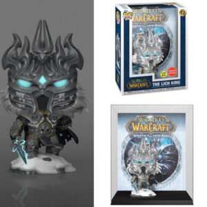 Funko Pop! World of Warcraft: The Lich King GITD Gs Exclusive VHS Album Cover