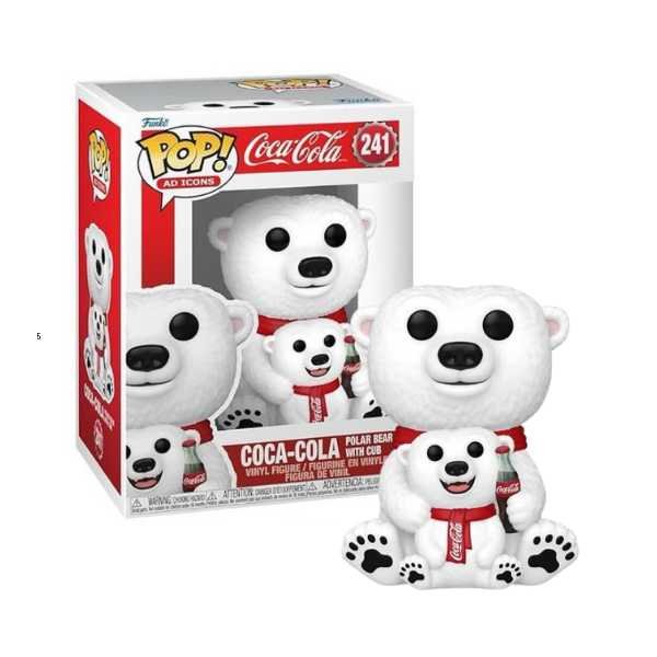 Funko Pop! Ad Icons Coca Cola - Polar Bear with Cub #241