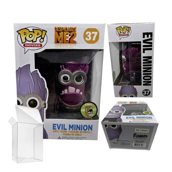 Funko Pop! Animation: Minions - Evil Minion (metallic) SDCC 2013 Comic Con Exclusive #37