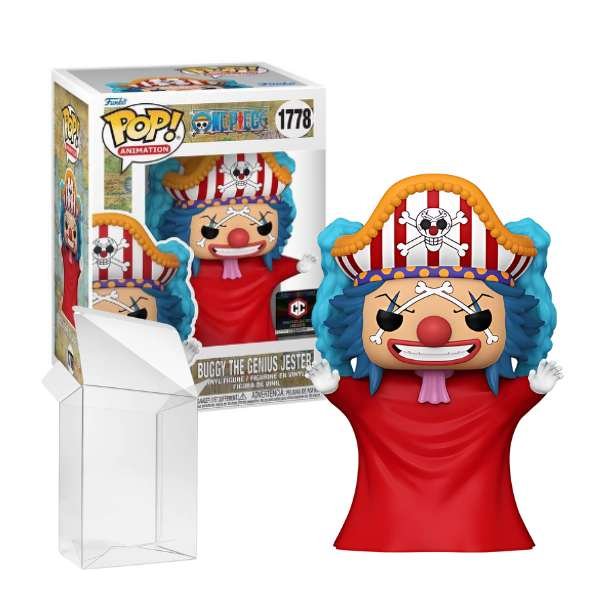 Funko Pop! Animation: One Piece - Buggy The Genius Jester #1778 CC Exclusive