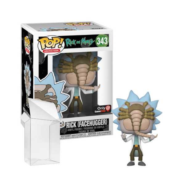 Funko Pop! Animation: Rick and Morty - Rick Facehugger #343 GameStop Exclusive