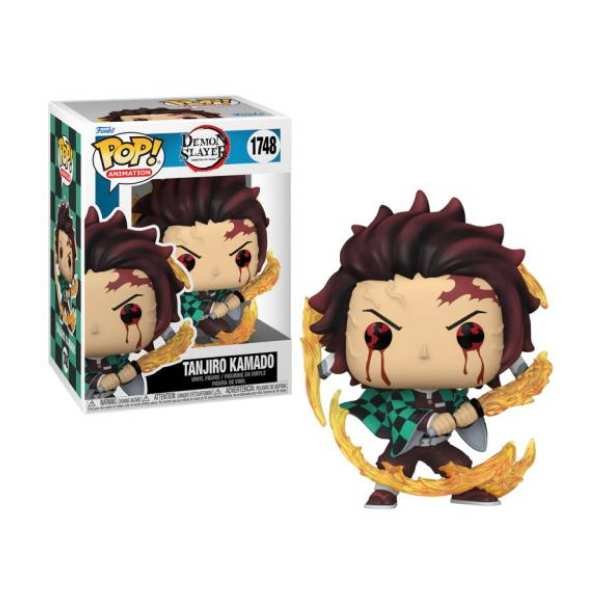 Funko Pop! Animation_ Demon Slayer - Tanjiro (Sun Breathing) #1748