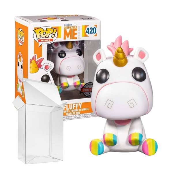 Funko Pop! Animation: Despicable Me - Fluffy (Rainbow Hooves) #420 Special Edition Exclusive