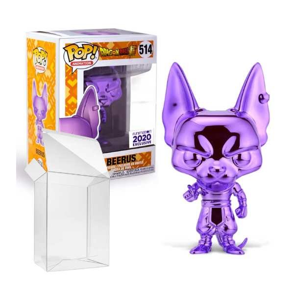 Funko Pop! Animation: Dragon Ball Z - Beerus (Purple Chrome) Funimation Exclusive [7.5/10]