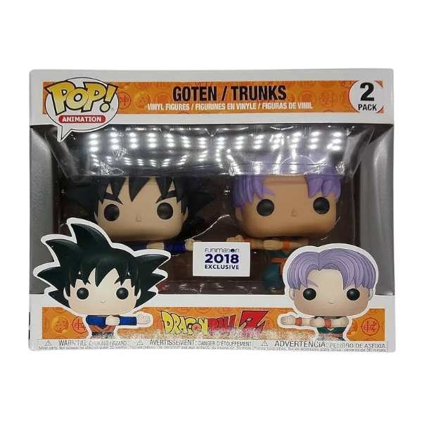 Funko Pop! Animation_ Dragon Ball Z - Goten _ Trunks (2-Pack) Funimation Exclusive [7.5_10]