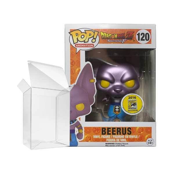 Funko Pop! Animation: Dragon Ball Z - Metallic Beerus 2016 SDCC #120 [7.5/10]