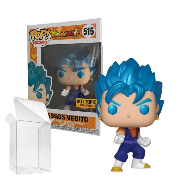 Funko Pop! Animation: Dragon Ball Z - SSGSS Vegito (Metallic) #515 HT Exclusive [7.5/10]