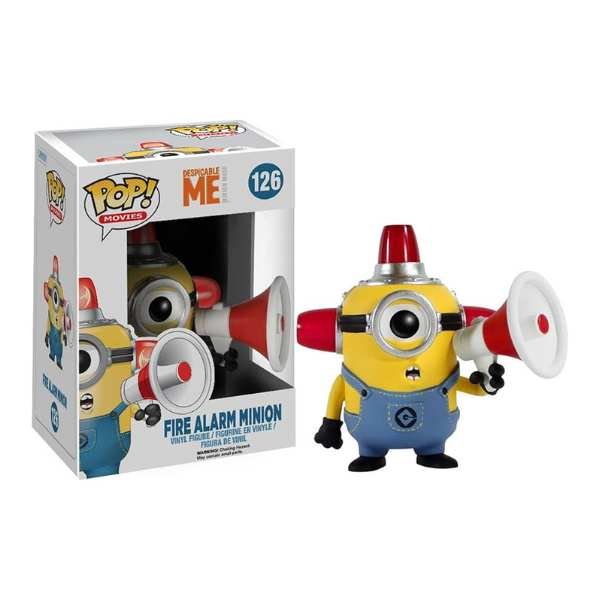 Funko Pop! Animation: Minions Despicable Me - Fire Alarm Minion #126