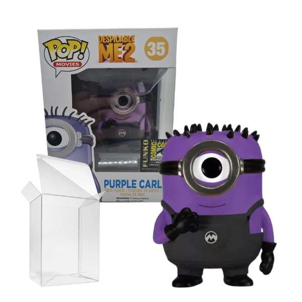 Funko Pop! Animation: Minions Despicable me 2 - Purple Carl SDCC 2014 Exclusive Comic Con #35