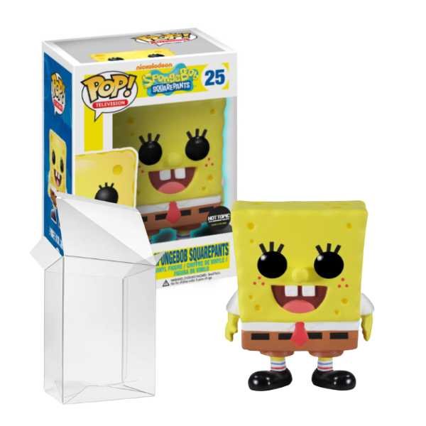 Funko Pop! Animation_ Spongebob - Spongebob Squarepants #25 Glow in the Dark HT Excusive [7.5_10]