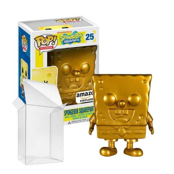 Funko Pop! Animation_ Spongebob - Spongebob Squarepants #25 - Gold Amazon Exclusive