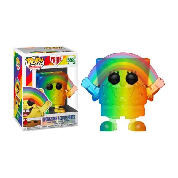 Funko Pop! Animation_ Spongebob - Spongebob Squarepants (PrIde) #558 Rainbow