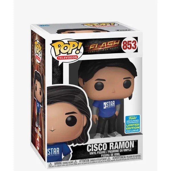 Funko Pop! DC Comics: The Flash TV Series - Cisco Ramon #853 Convention Exclusive [7.5/10]