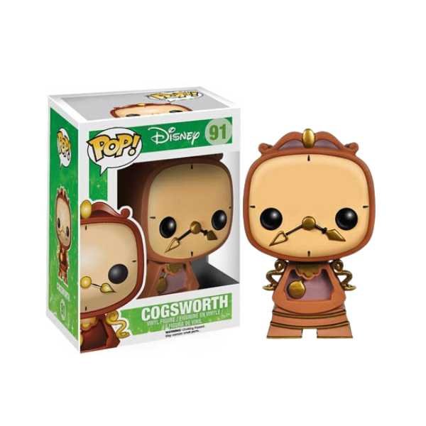 Funko Pop! Disney: Beauty and the Beast - Cogsworth #91 [7.5/10]